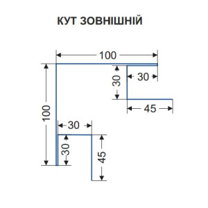 Кут зовнішній БЛОК-ХАУС. Photo 2